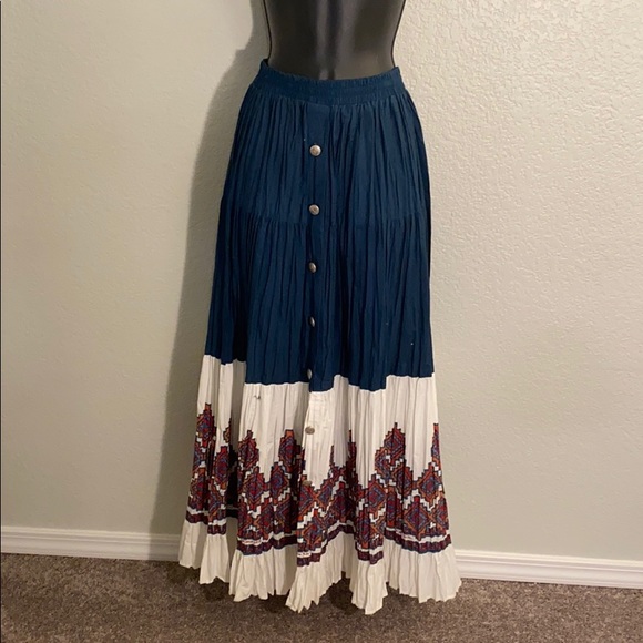 mexican maxi skirt